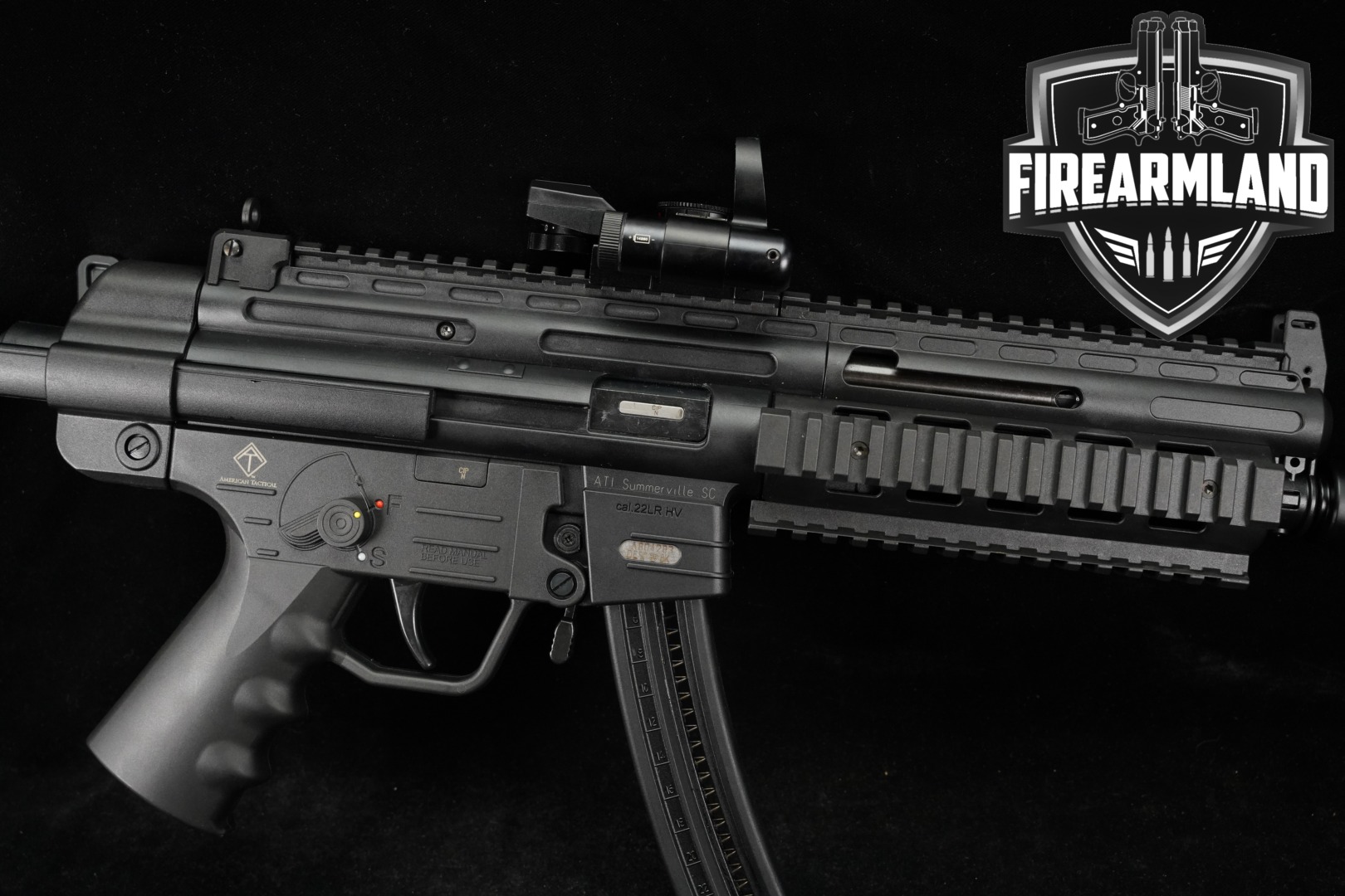 2019 German Sport Guns (GSG) GSG-16 .22 LR Black in Very Good Condition Thumbnail