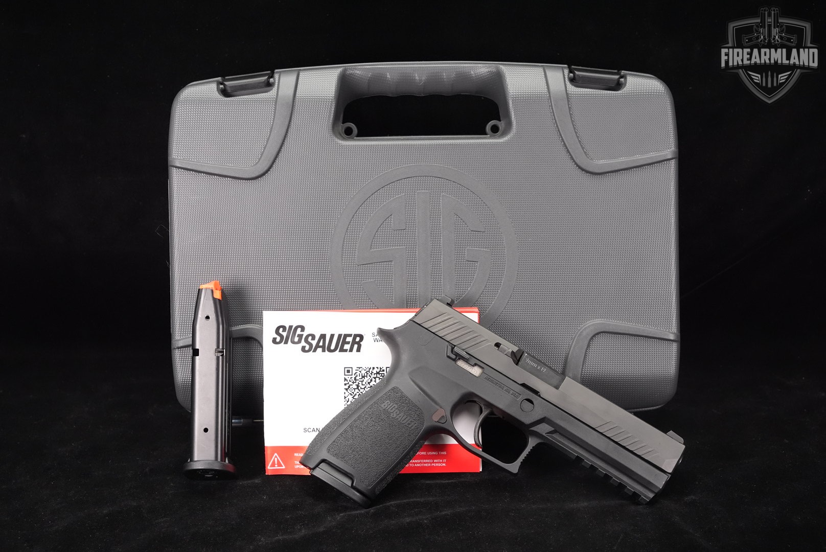 Sig Sauer P320 Full-Size 9mm 4.7 P 320 +2 MAGS & ORIG CASE-img-2