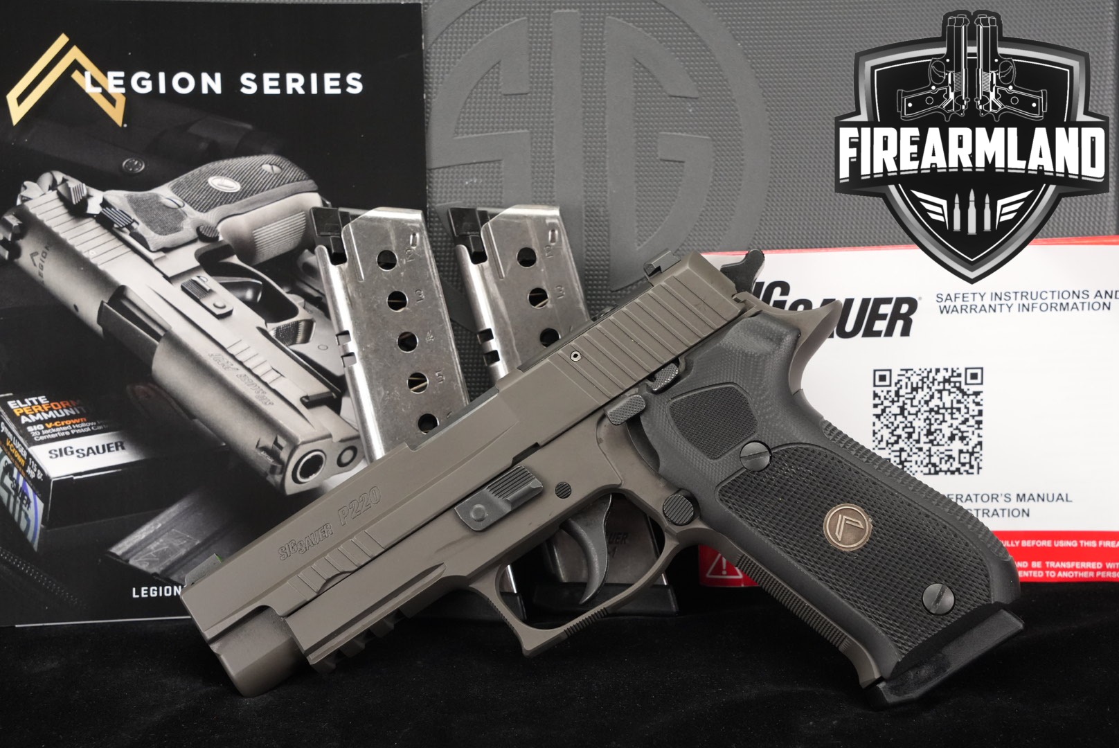 Sig Sauer P220 Legion R2 .45 ACP Legion Gray in Excellent Condition Thumbnail