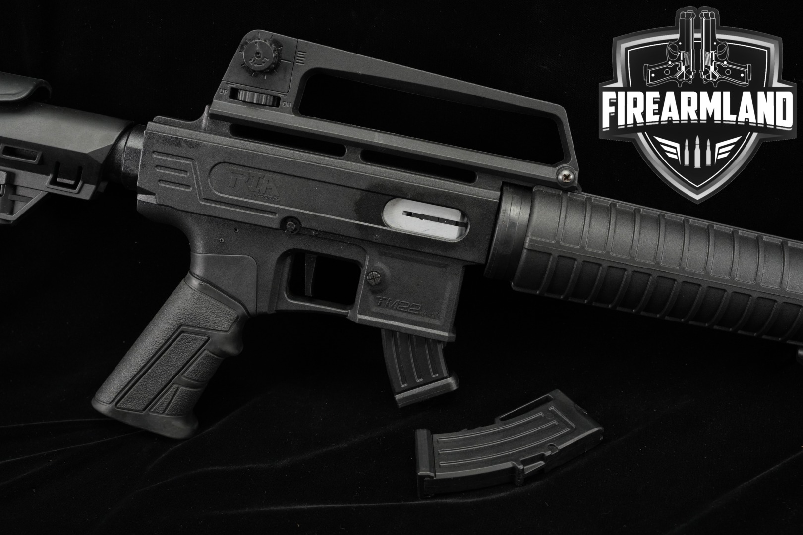 Derya Arms TM-22 Feather (A-18) .22 LR Blued & Synthetic in Very Good Condition Thumbnail