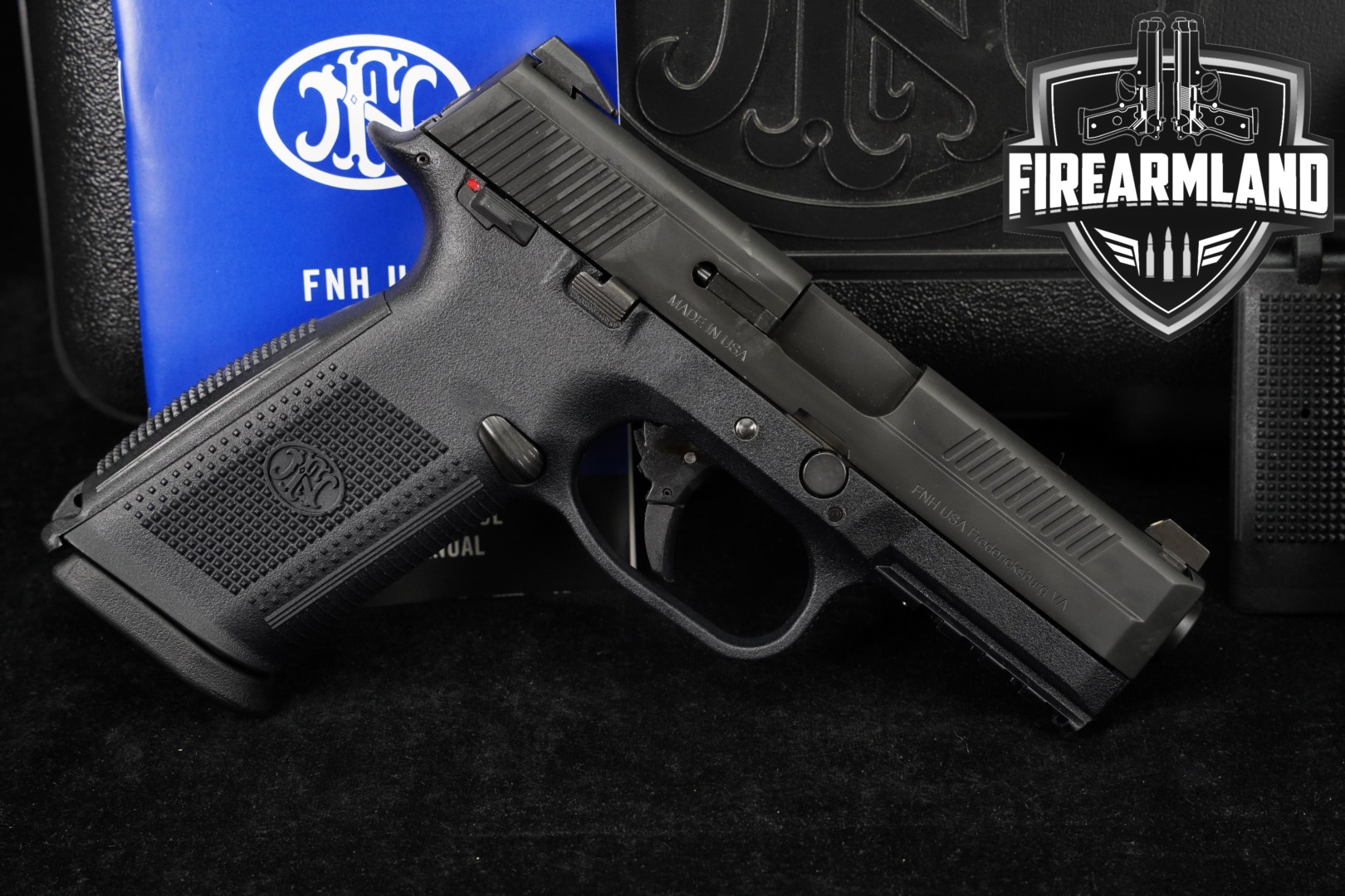 FN Herstal (FNH) FNS-40 MS (Manual Safety) .40 S&W Black in Excellent Condition Thumbnail
