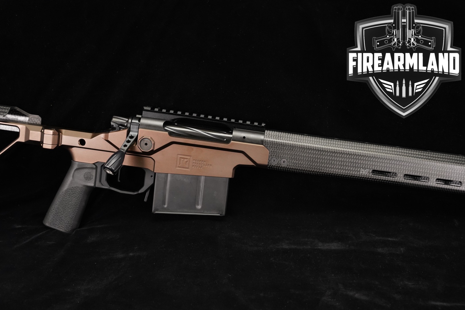 Christensen Arms Modern Precision Rifle .338 Lapua Two-Tone Bronze & Black in Excellent Condition Thumbnail