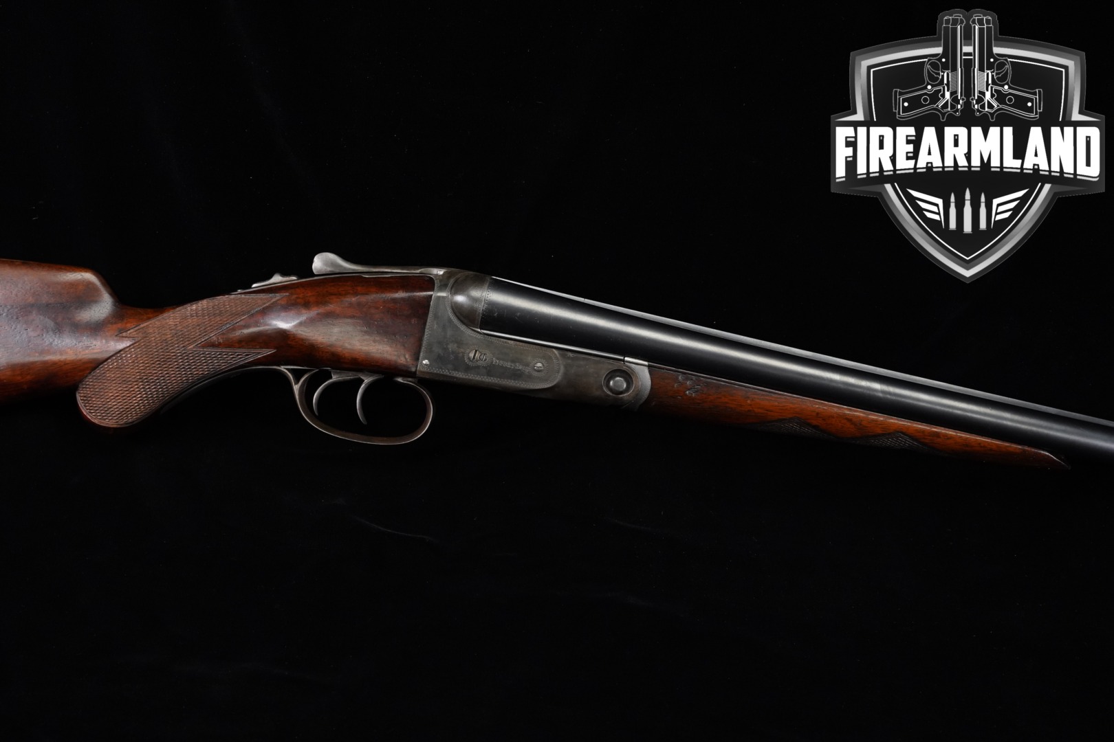 1907 Parker Brothers VH Grade Vulcan Steel 20 Gauge Blued & Walnut in Fair Condition Thumbnail
