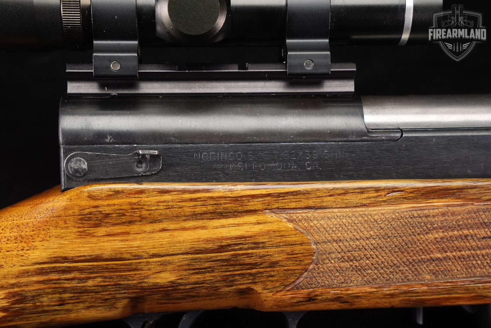 Norinco SKS Type 56 7.62x39 PORT 20.5" Blued & Wood +SCOPE-img-26