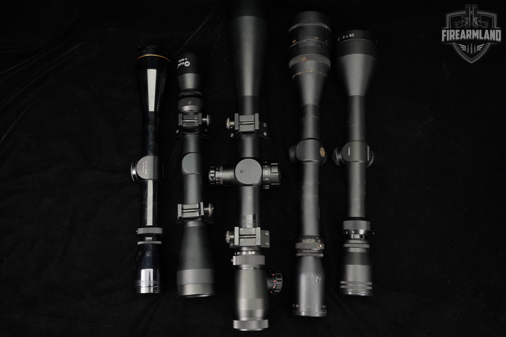 FIVE SCOPE LOT 5 Pack Leupold CVLife Burris Simmons Barska Scopes-img-4