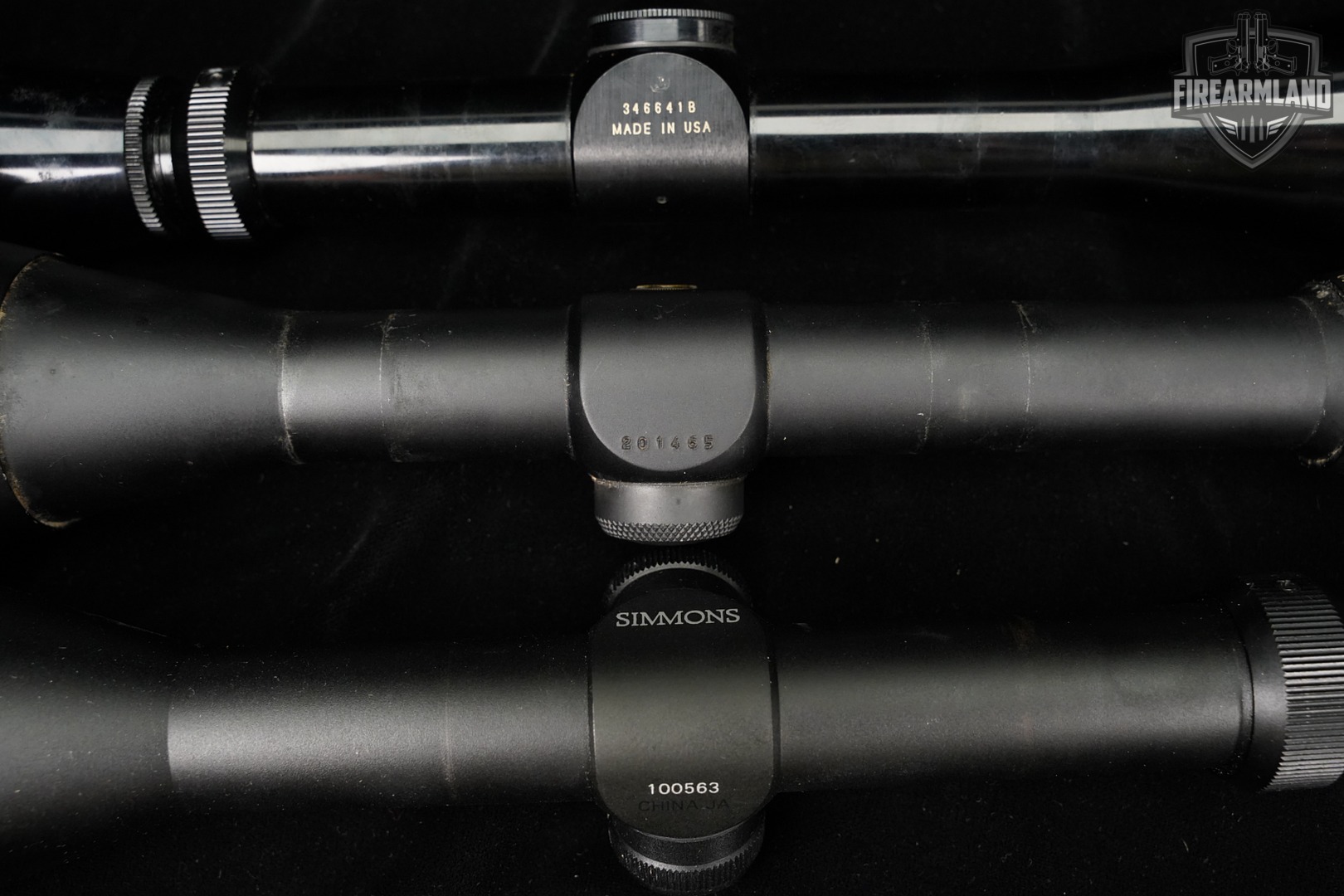 FIVE SCOPE LOT 5 Pack Leupold CVLife Burris Simmons Barska Scopes-img-5
