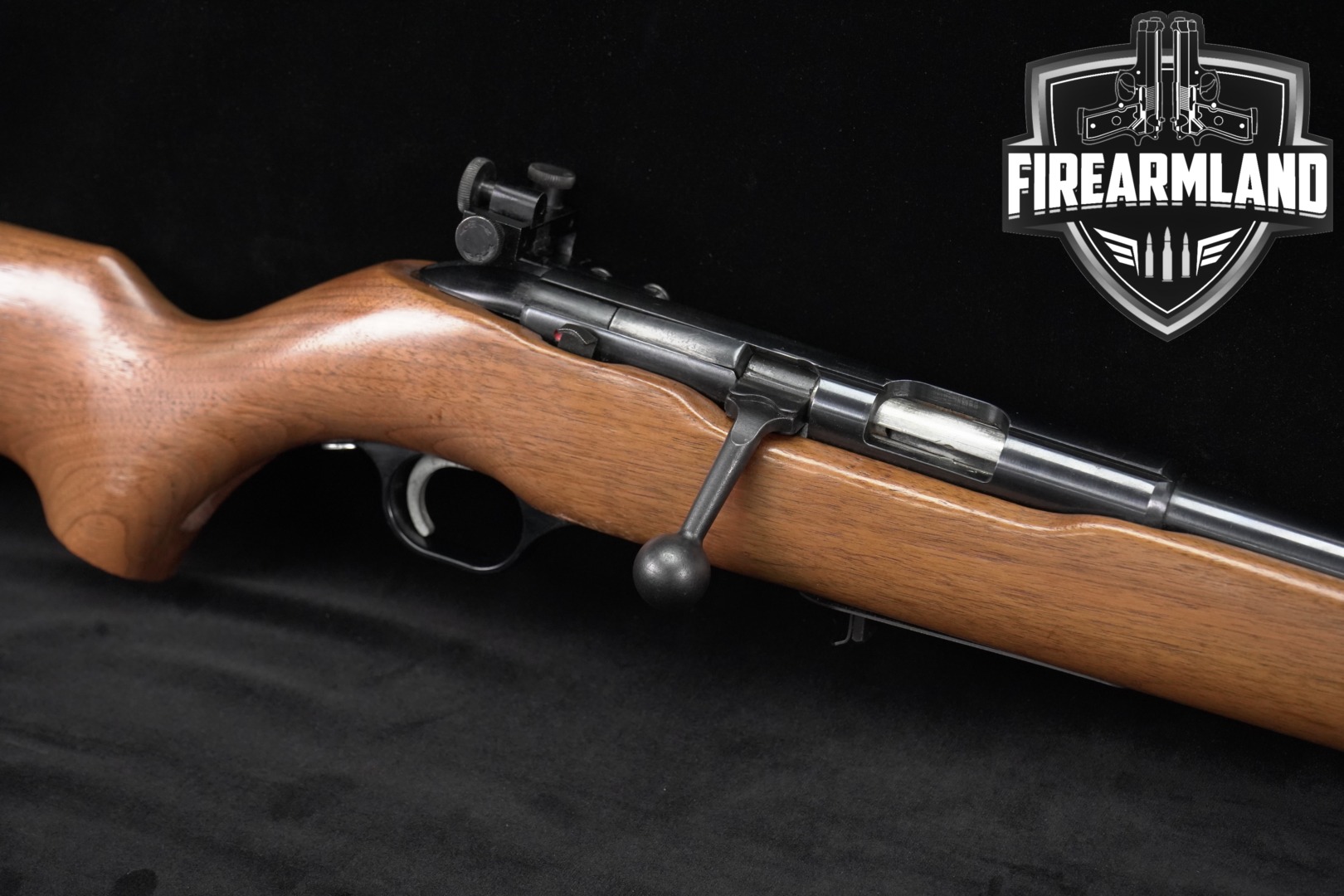 Mossberg Model 340BD .22 LR Blued & Walnut in Fair Condition Thumbnail