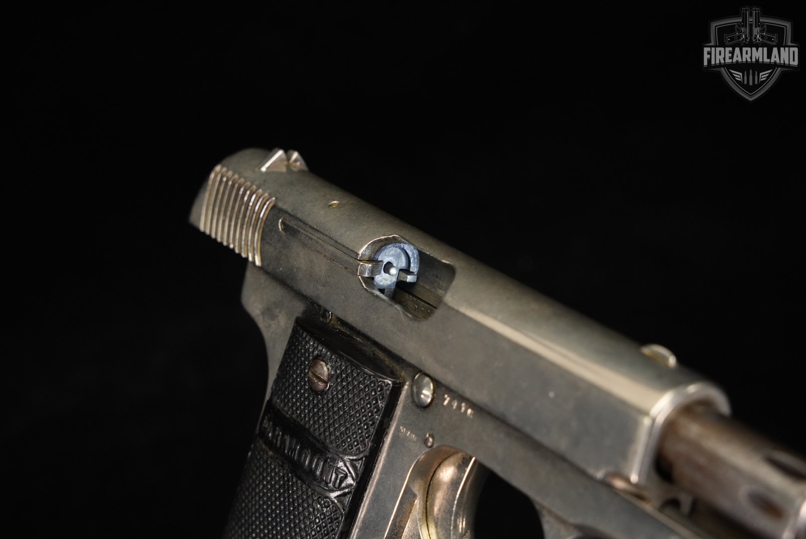 WWI 1916-1920 Eibar Paramount 32 ACP 3.25" Blued Ruby-img-11