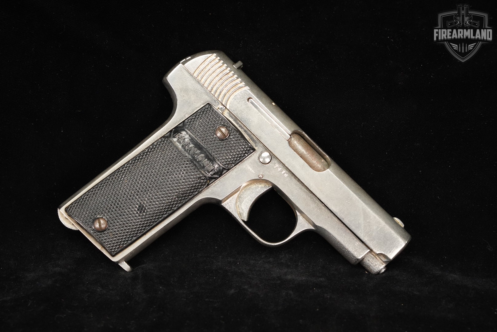 WWI 1916-1920 Eibar Paramount 32 ACP 3.25" Blued Ruby-img-3