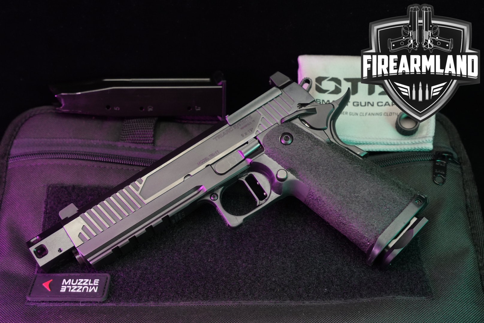 Triarc Systems TRI-11 Government 9mm Luger Black in Very Good Condition Thumbnail