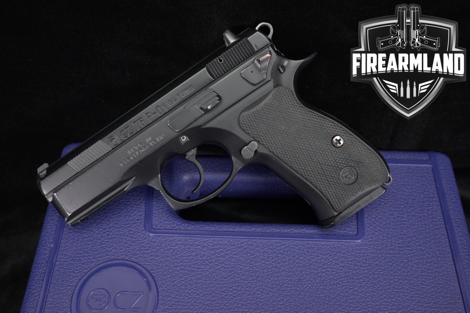 CZ CZ 75 P-01 9mm Luger Black in Good Condition Thumbnail