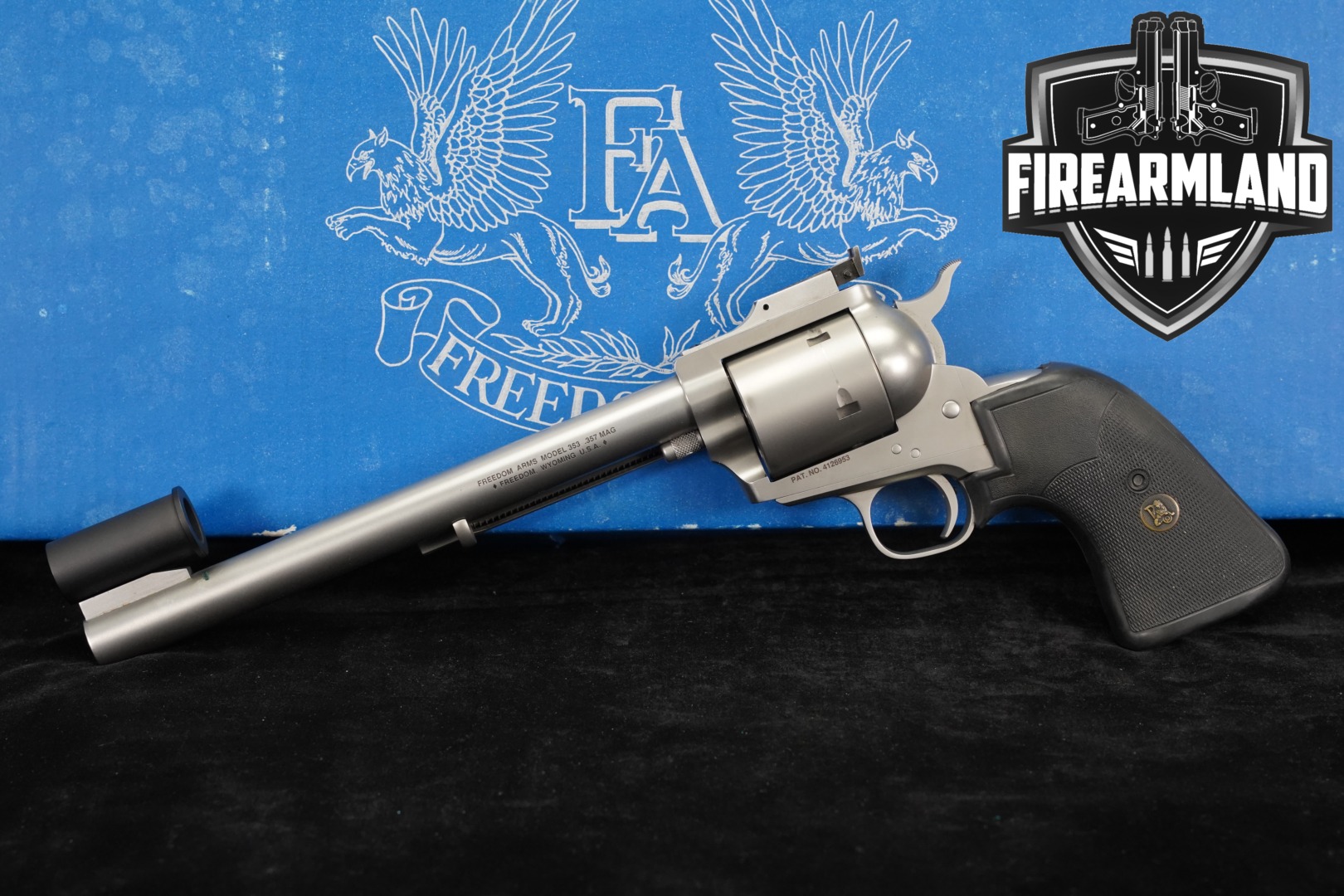 Freedom Arms Model 353 Field Grade 357 Magnum 9" Stainless M353-img-0