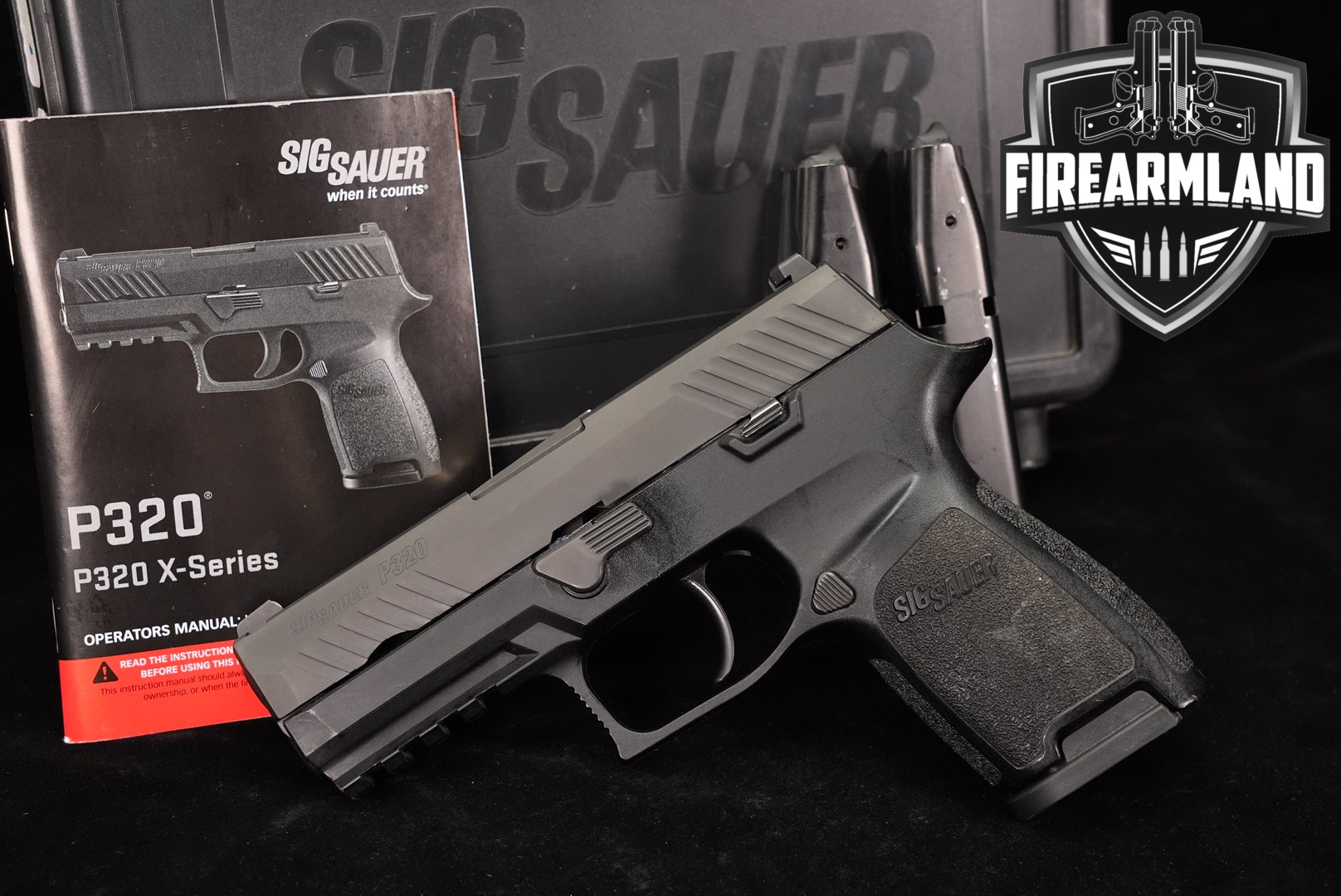 Sig Sauer P320 Compact 9mm 3.9" P-320 +3 MAGS & ORIG CASE-img-0