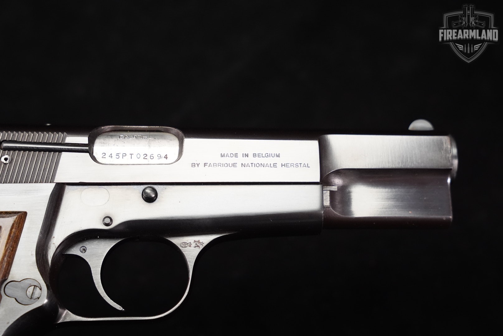 1986 FN Hi-Power Standard 9mm 4.65" Blued-img-12