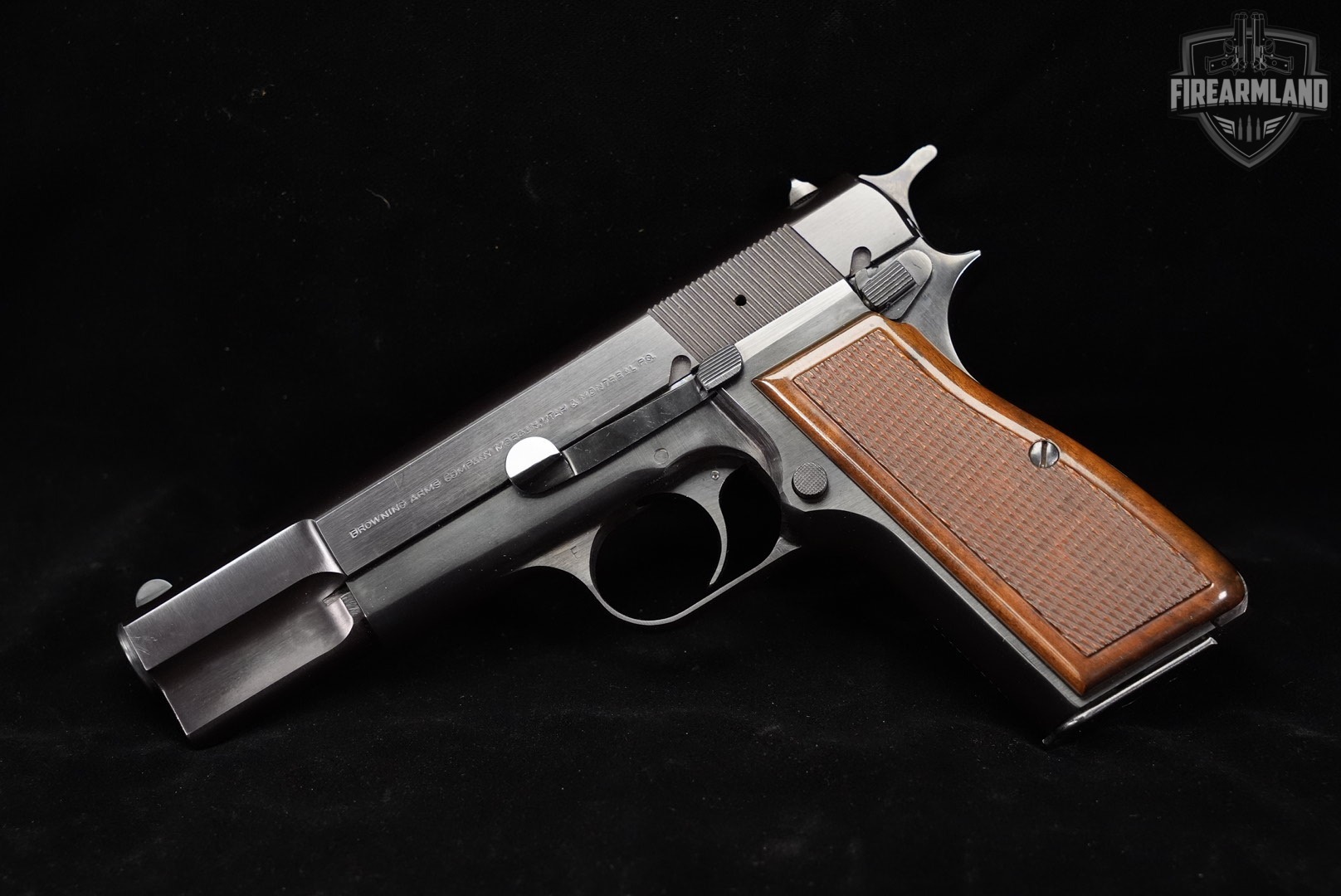 1986 FN Hi-Power Standard 9mm 4.65" Blued-img-2