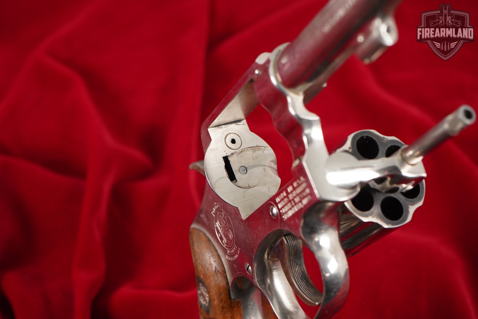 Smith & Wesson Model 10-5 Detroit Police S&W 38 Special Bright Nickel-img-13