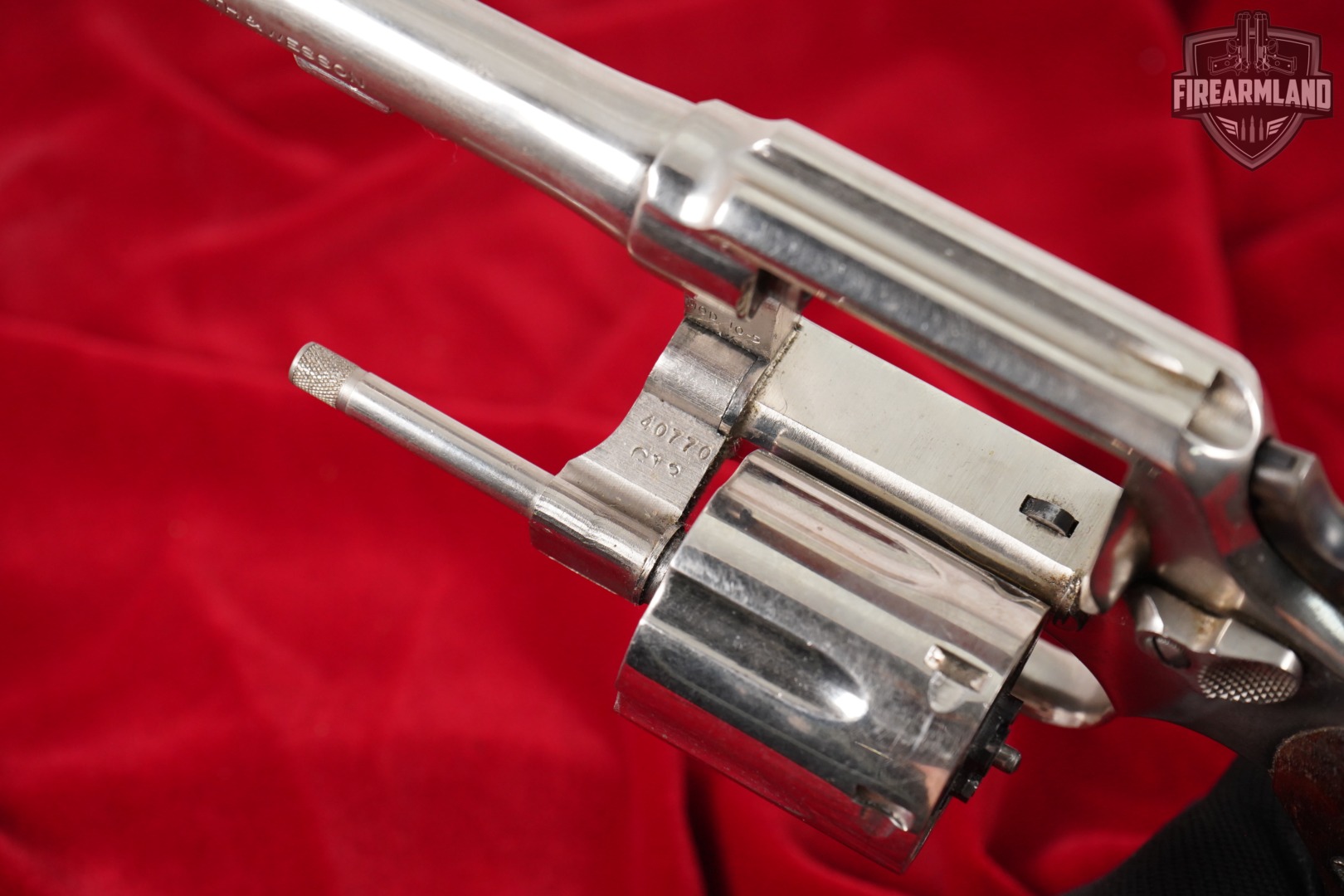 Smith & Wesson Model 10-5 Detroit Police S&W 38 Special Bright Nickel-img-16