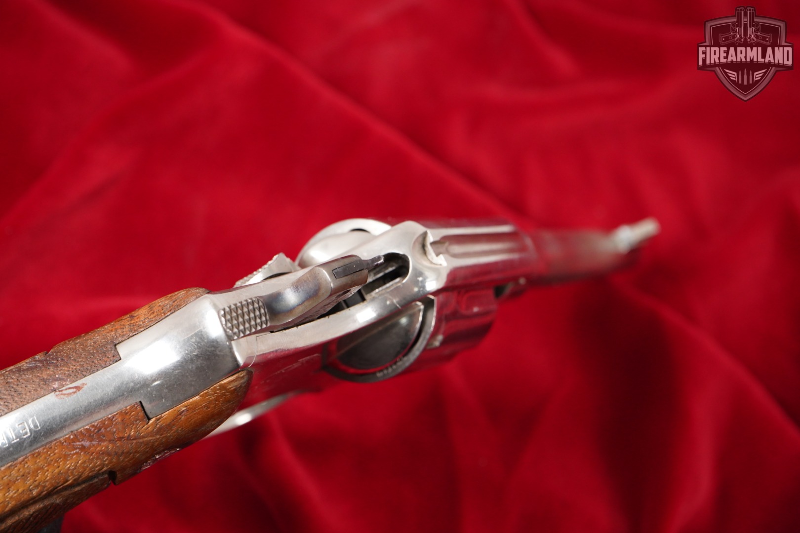 Smith & Wesson Model 10-5 Detroit Police S&W 38 Special Bright Nickel-img-9