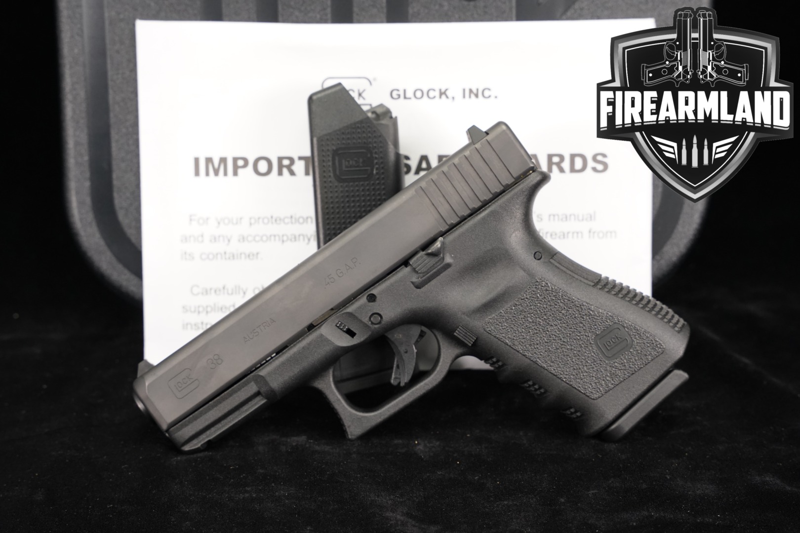 Glock G38 Gen 3 .45 GAP Black in Very Good Condition Thumbnail