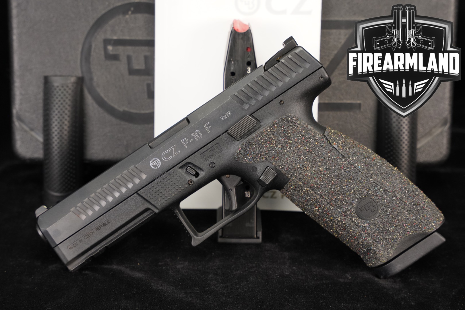 CZ P-10 F 9mm Luger Black in Very Good Condition Thumbnail