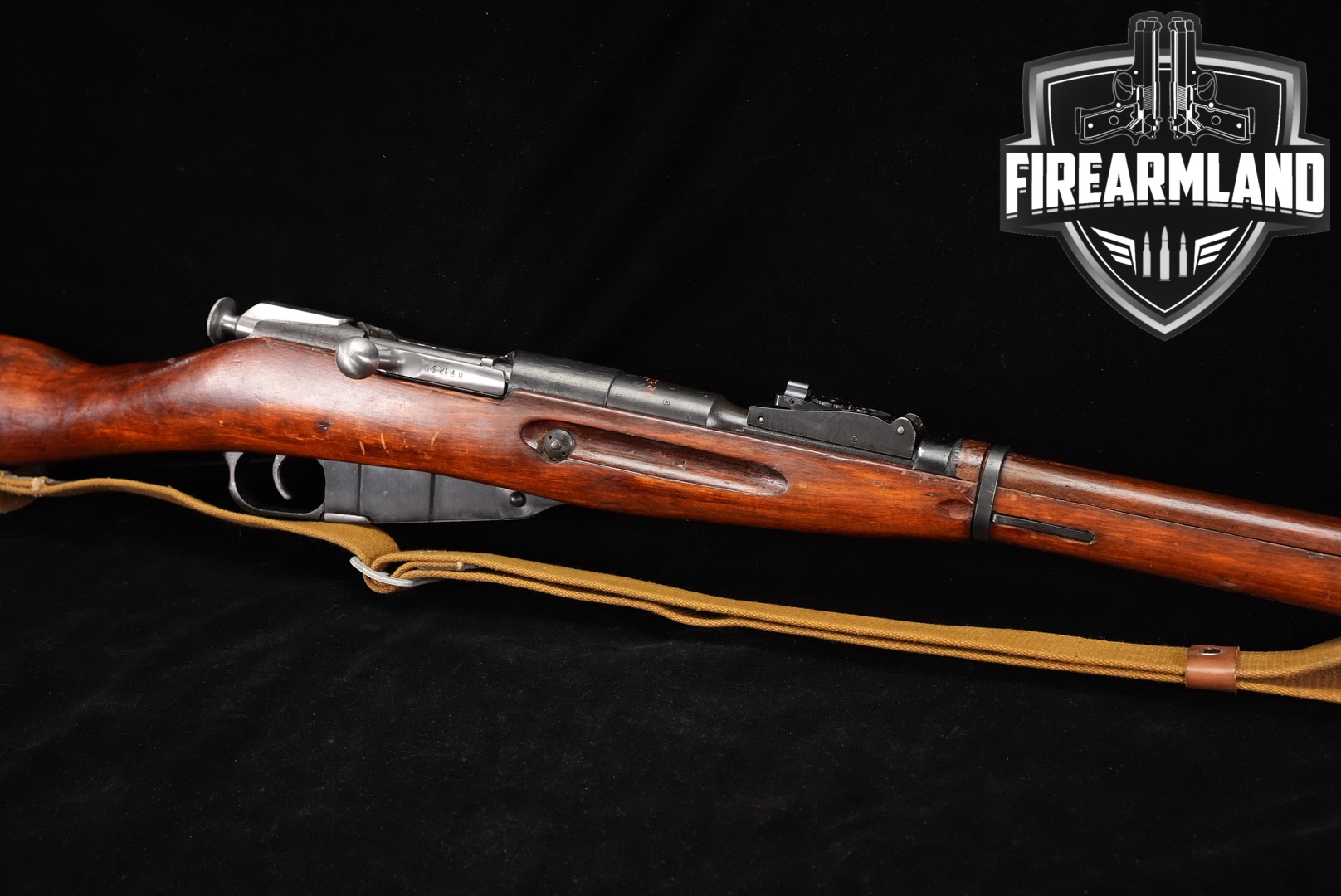 WWII Izhevsk 1943 Izhmash Mosin-Nagant Model 1891/30 7.62x54R 29" Hardwood-img-0