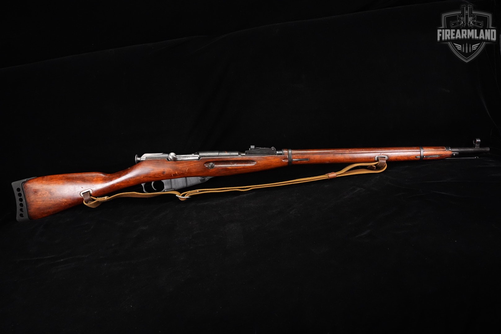 WWII Izhevsk 1943 Izhmash Mosin-Nagant Model 1891/30 7.62x54R 29" Hardwood-img-2
