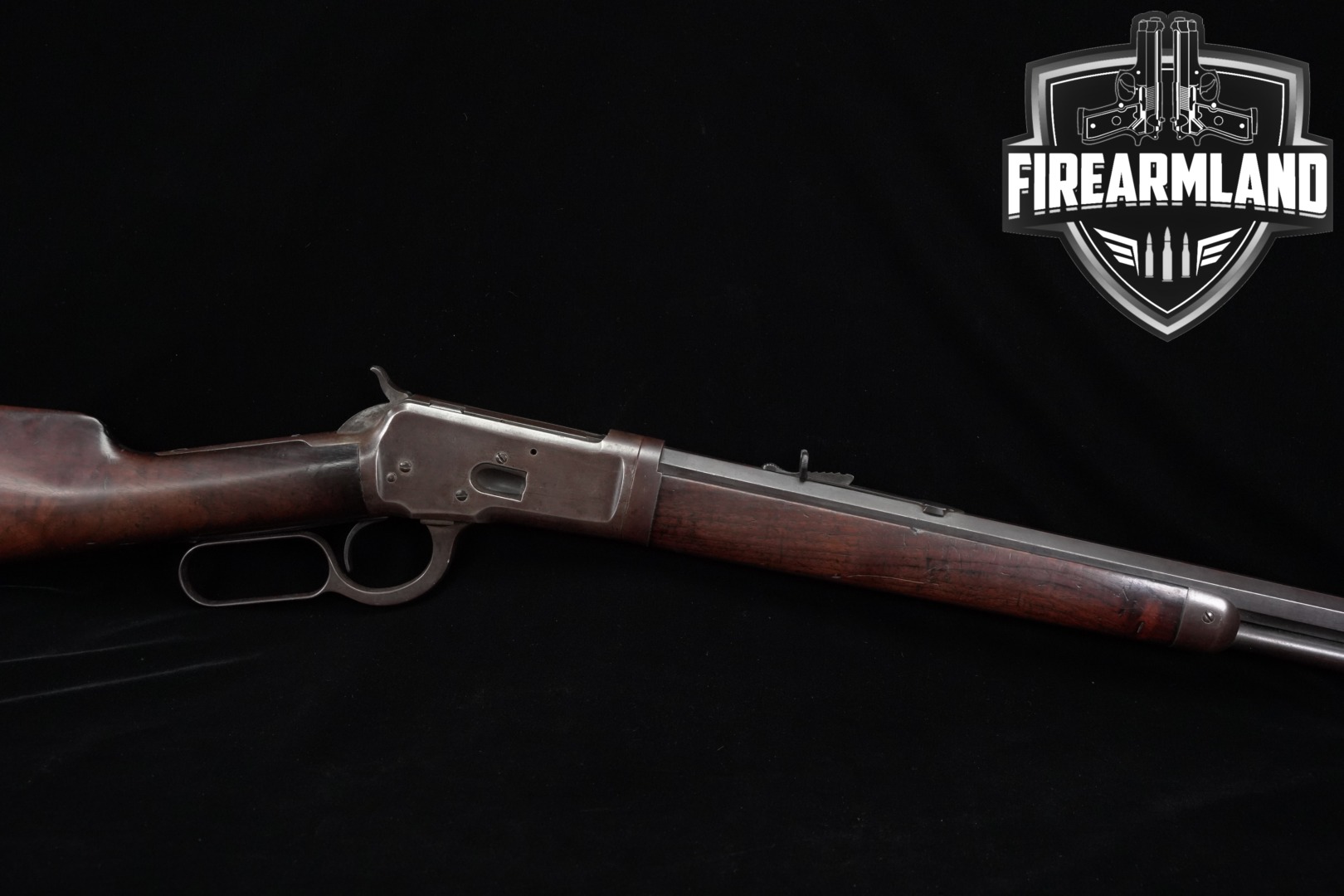 1898 Winchester Repeating Arms Model 1892 Rifle, Solid Frame .32-20 Win. Blued & Walnut in Good Condition Thumbnail