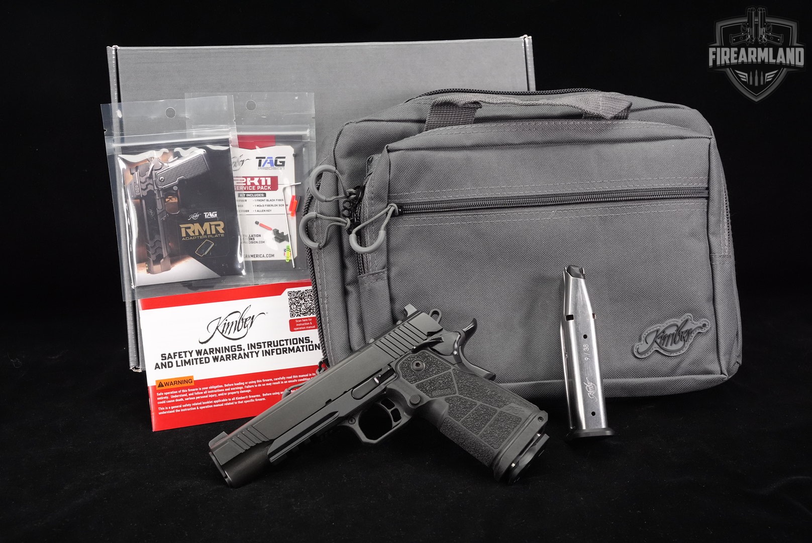 Kimber 1911 DS Warrior LW 9mm Optics-Ready 5" 2011 +2 MAGS & ORIG CASE-img-2