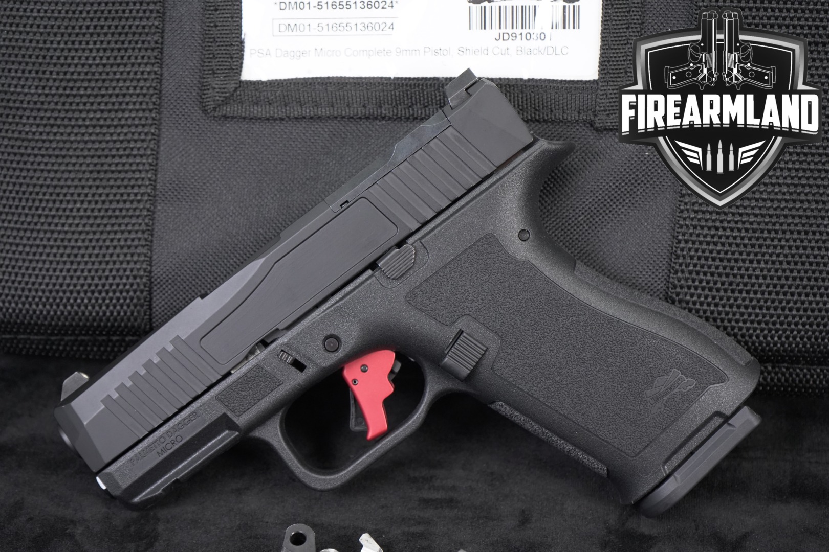 Palmetto State Armory (PSA) Dagger Micro 9mm Luger Black in Excellent Condition Thumbnail