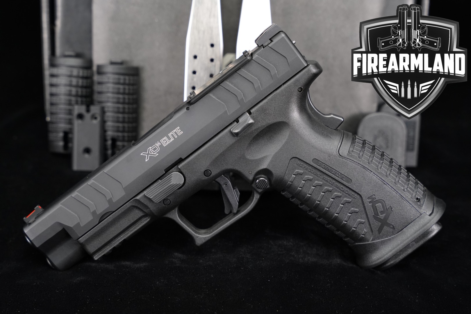 Springfield Armory XD-M Elite OSP 10mm 10mm Black in Very Good Condition Thumbnail
