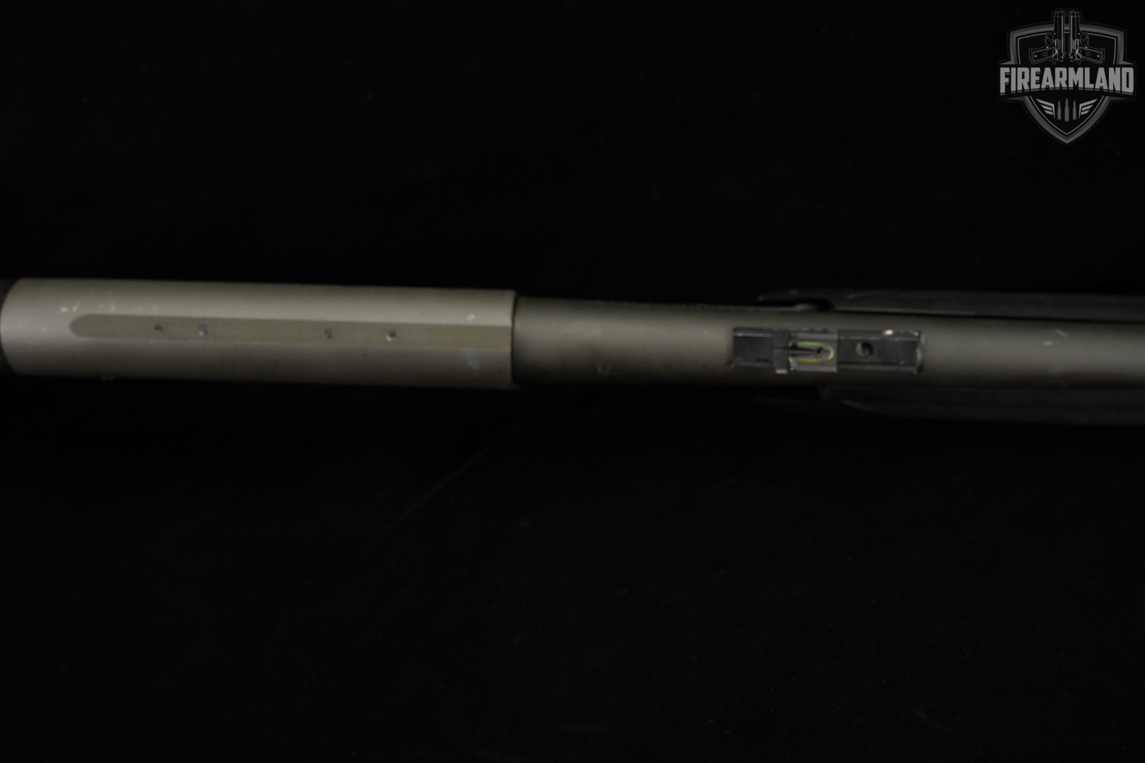 Ithaca Model 37 12-Gauge Gray/Green & Black Slam-fire M37-img-11