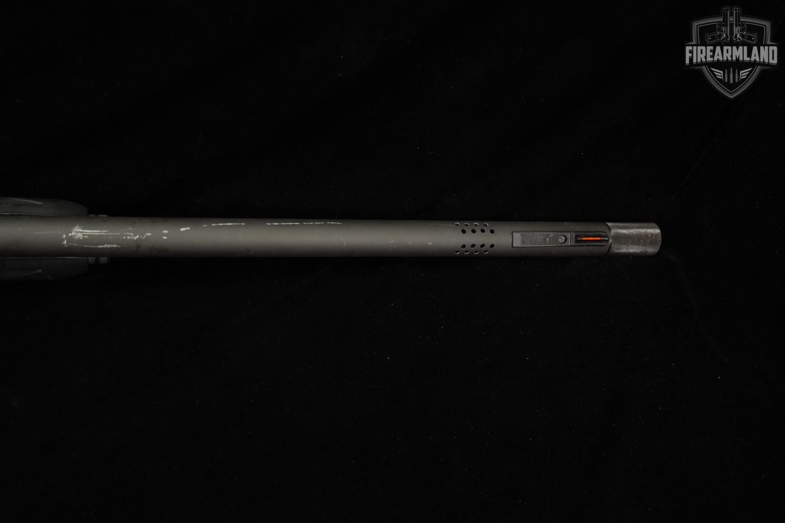 Ithaca Model 37 12-Gauge Gray/Green & Black Slam-fire M37-img-12
