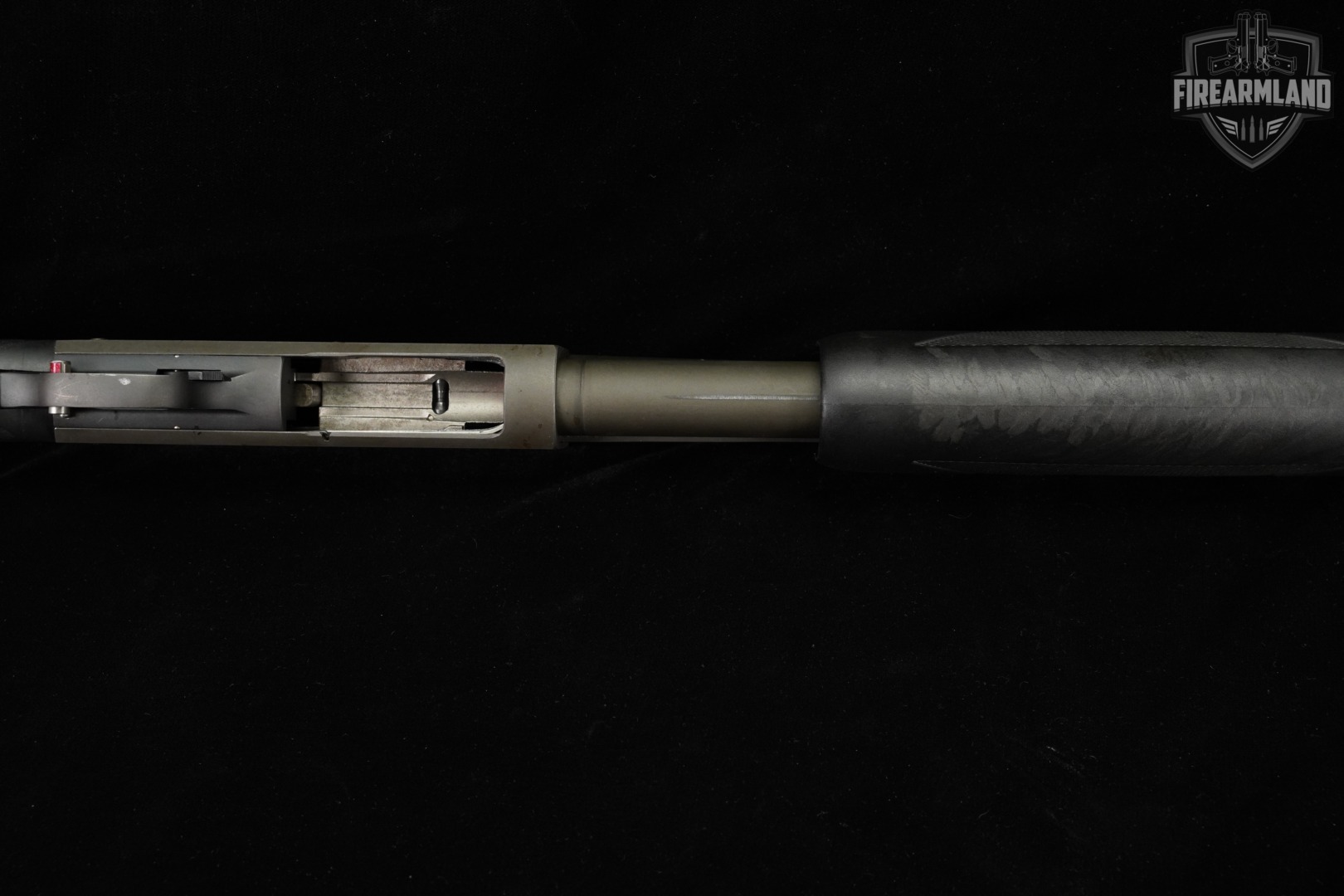 Ithaca Model 37 12-Gauge Gray/Green & Black Slam-fire M37-img-14