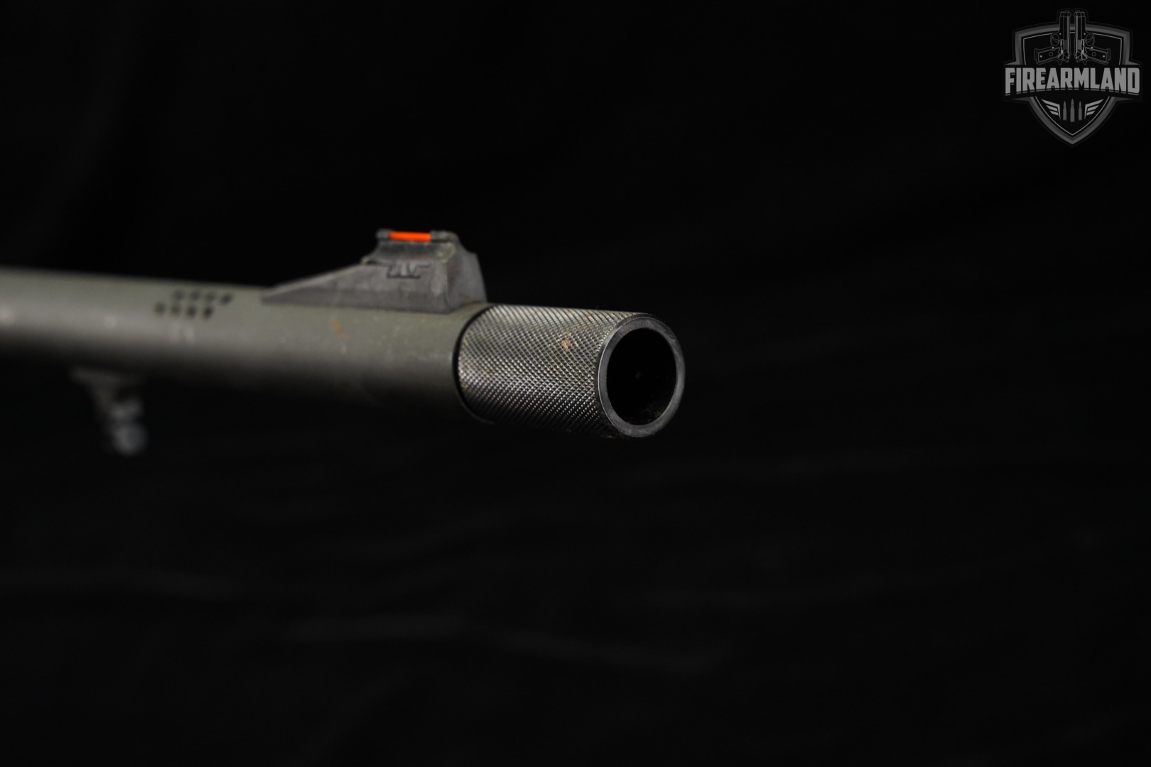 Ithaca Model 37 12-Gauge Gray/Green & Black Slam-fire M37-img-16