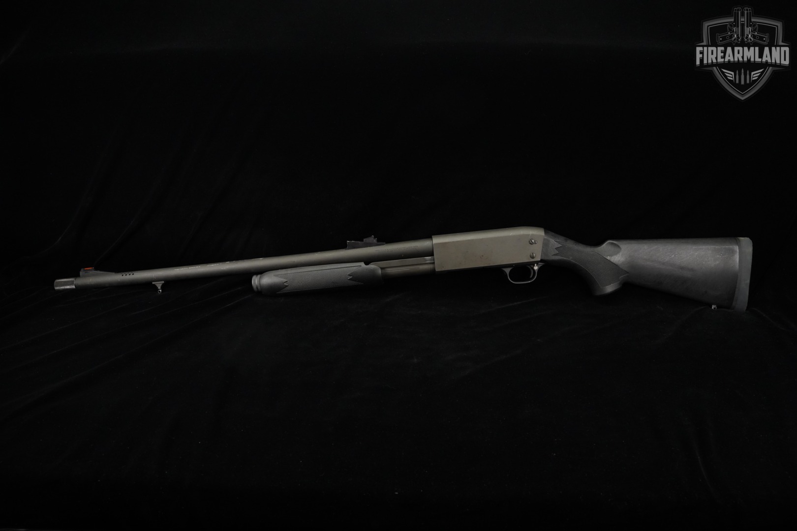 Ithaca Model 37 12-Gauge Gray/Green & Black Slam-fire M37-img-2