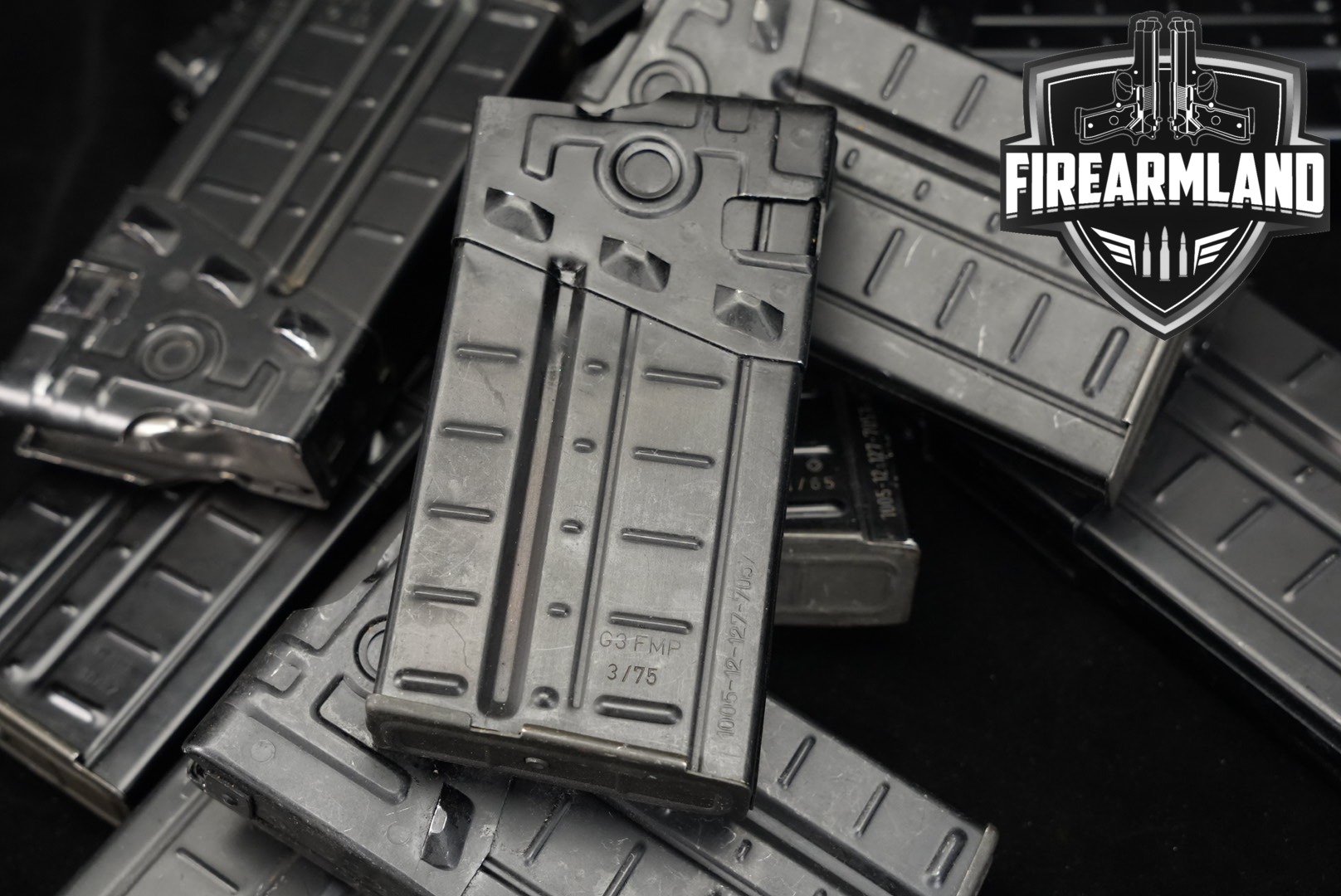 Heckler & Koch (H&K, HK) TEN (10) G3/HK91/HK51 20-Round Magazines 7.62x51 NATO 7.62mm NATO (7.62x51) in Fair Condition Thumbnail