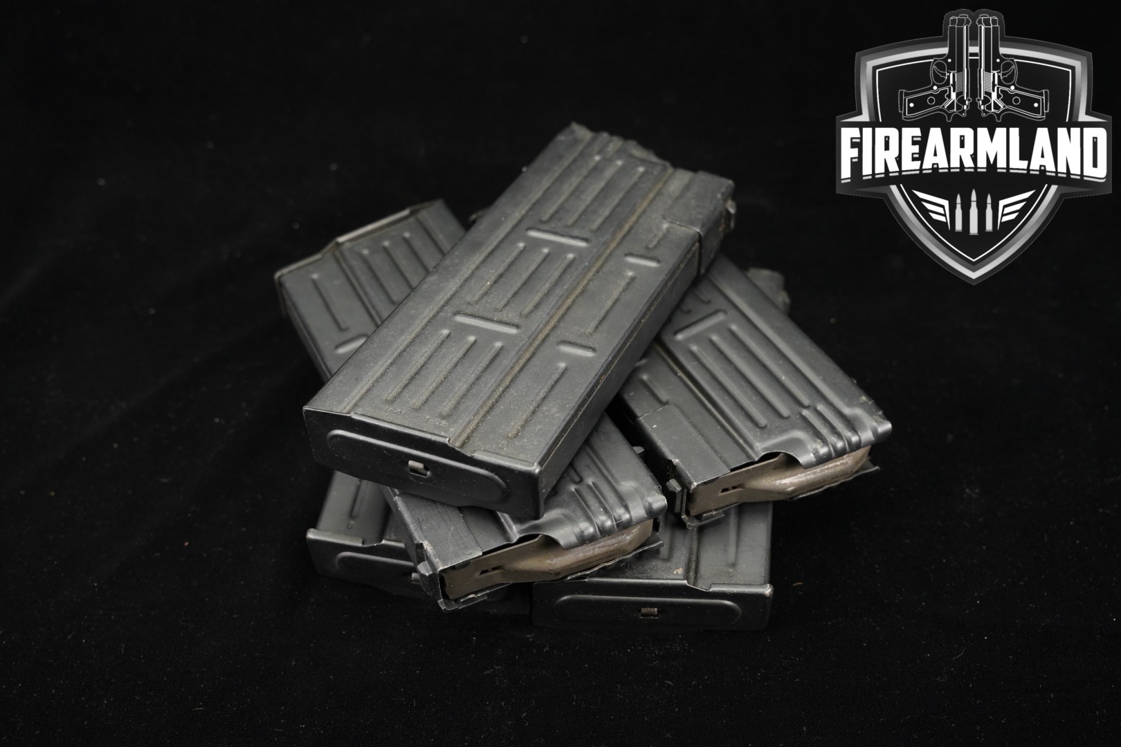 Israeli Military Industries (IMI) 5x Galil 308 Restricted LEO Marked 20rd Magazines .308 Win. in Good Condition Thumbnail