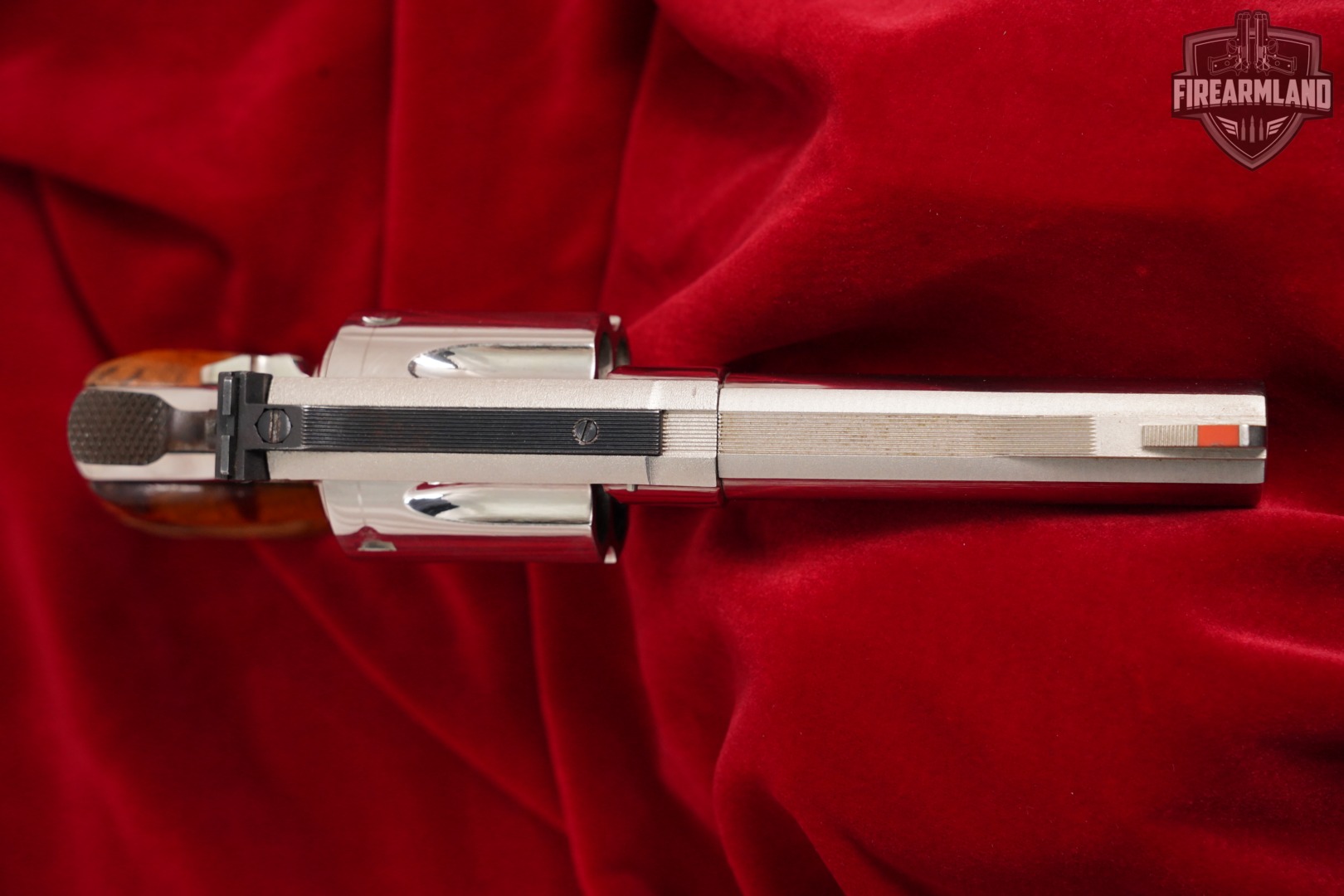 Smith & Wesson Model 29-2 S&W 44 Magnum 4" Bright Nickel M29 DA/SA +GRIPS-img-5