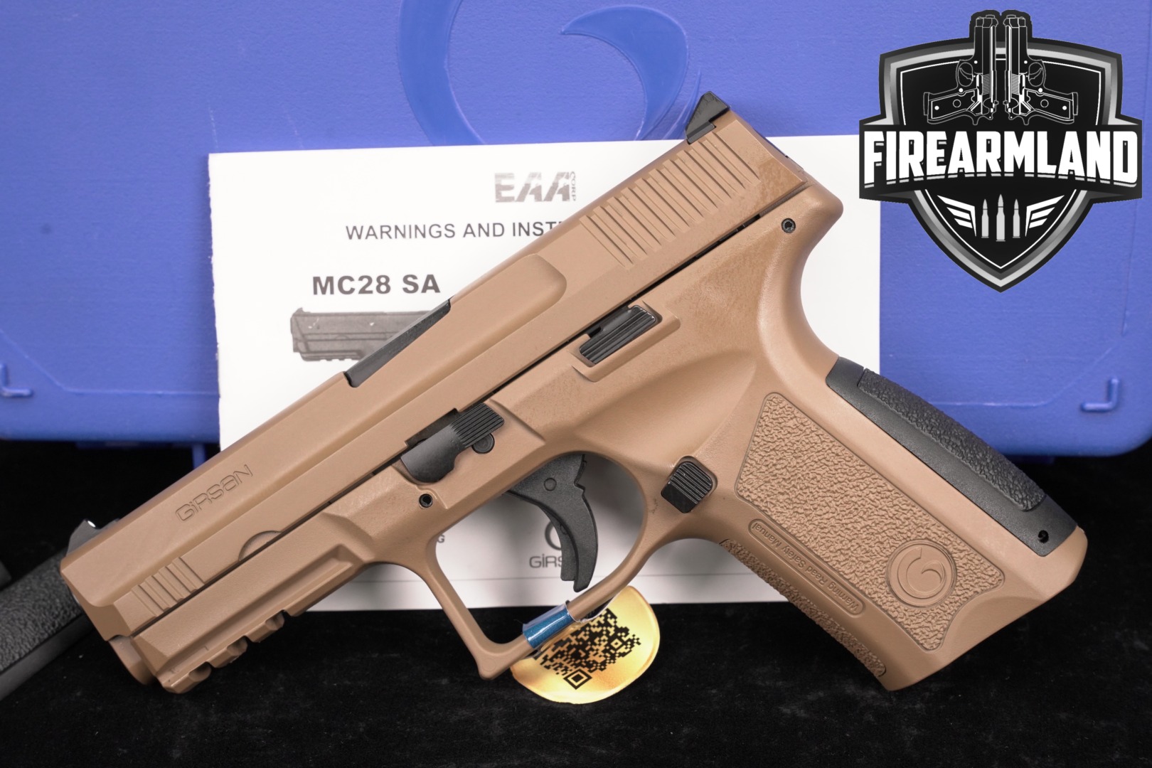 Girsan MC 9 S 9mm 4.25 FDE MC9 MC9S +ORIG BOX-img-0