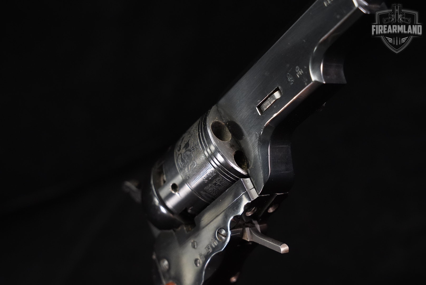 1987 F.lli Pietta Texas Paterson No 5 Holster Model 36 Black Powder Flli-img-14