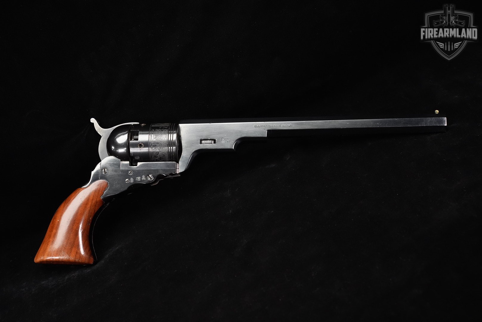 1987 F.lli Pietta Texas Paterson No 5 Holster Model 36 Black Powder Flli-img-3