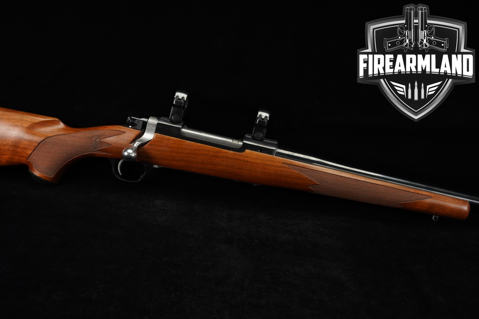 2013 Sturm Ruger M77 Hawkeye Standard .300 Win. Mag. Blued & Walnut in Very Good Condition Thumbnail