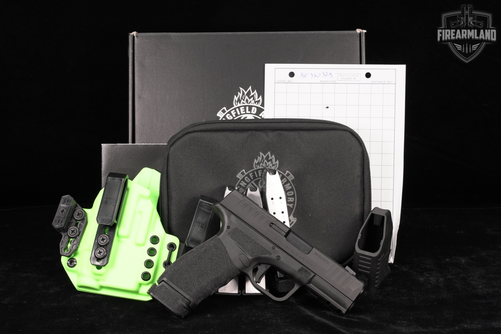 Springfield Armory Hellcat Pro OSP 9mm 3.7" +4 MAGS, ORIG BOX & HOLSTER-img-2