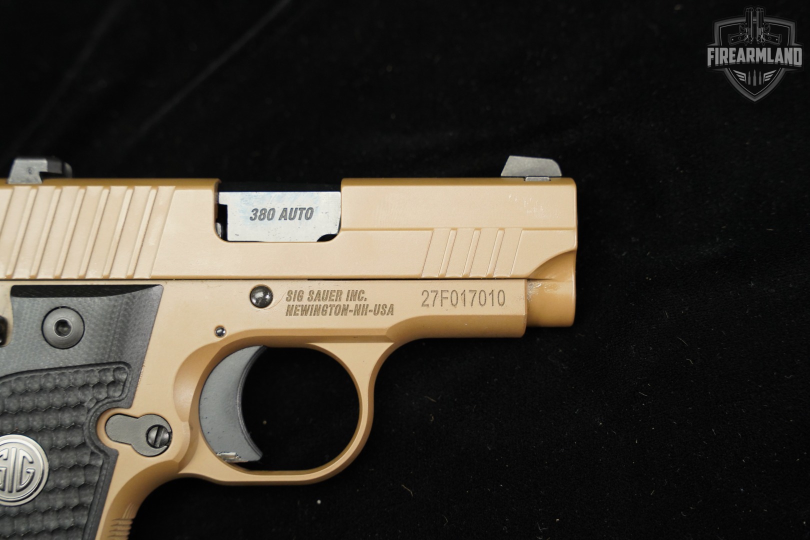 Sig Sauer P238 Emperor Scorpion 380 ACP 2.7" FDE P 238 +3 MAGS & ORIG CASE-img-13