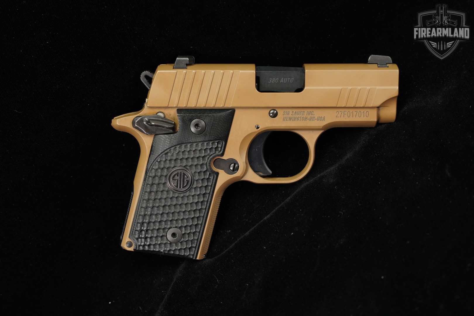 Sig Sauer P238 Emperor Scorpion 380 ACP 2.7" FDE P 238 +3 MAGS & ORIG CASE-img-3