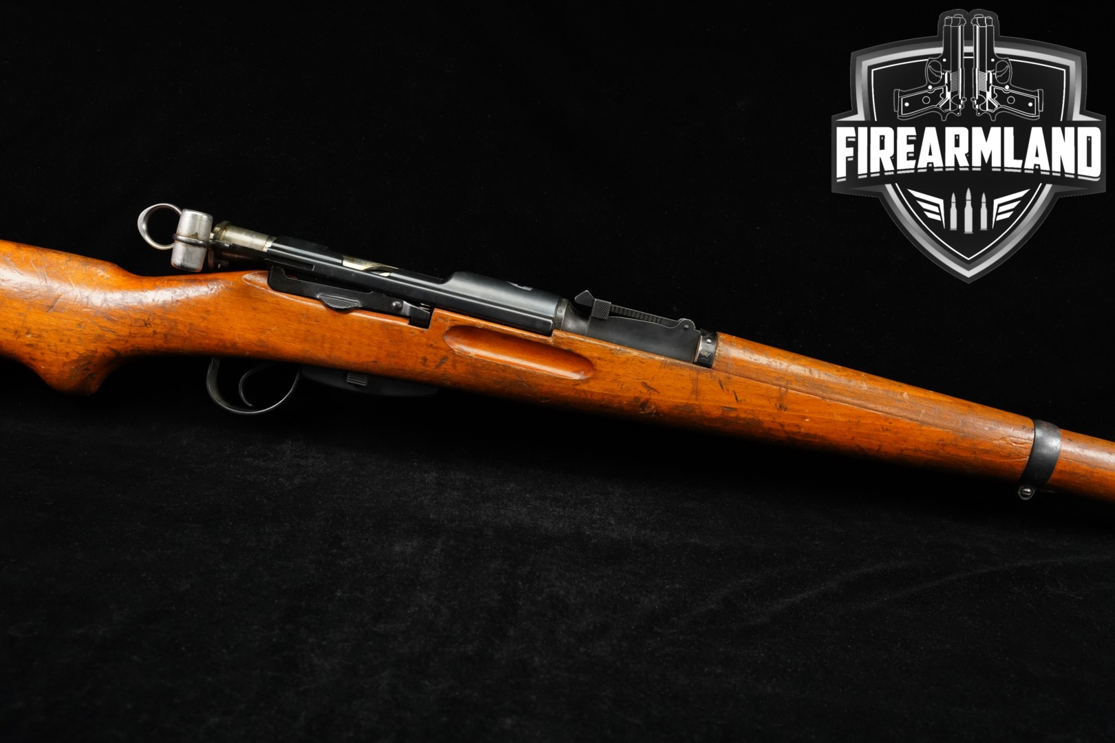 1955 Waffenfabrik Bern (W+F Bern) K31 7.5x55mm Swiss Blued & Hardwood in Good Condition Thumbnail