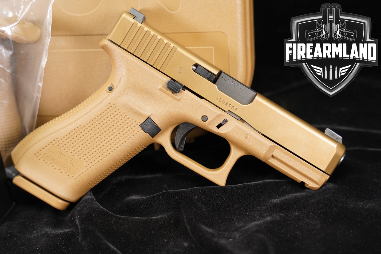 Glock G19X V-Series 9mm Luger Coyote in Excellent Condition Thumbnail