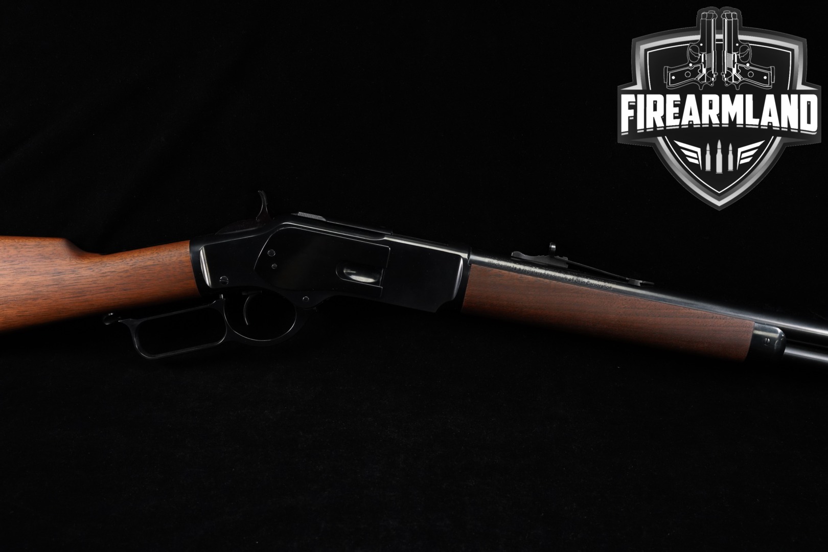 2016 Winchester Repeating Arms Model 1873 Short Rifle .44-40 Win. Polished Blue & Walnut in Excellent Condition Thumbnail
