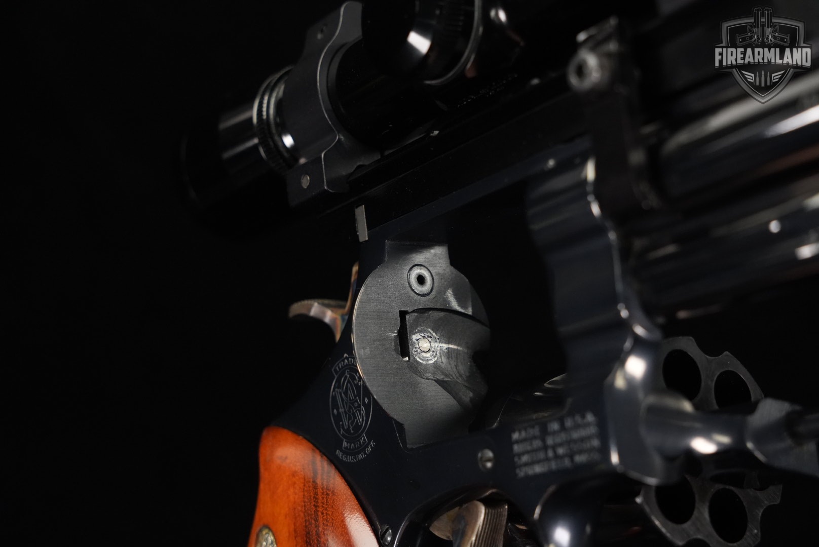 1975-1976 Smith & Wesson Model 57 No Dash S&W 41 Rem Magnum +SIMMONS SCOPE-img-12