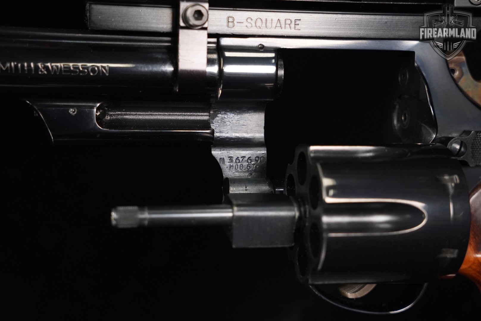 1975-1976 Smith & Wesson Model 57 No Dash S&W 41 Rem Magnum +SIMMONS SCOPE-img-14